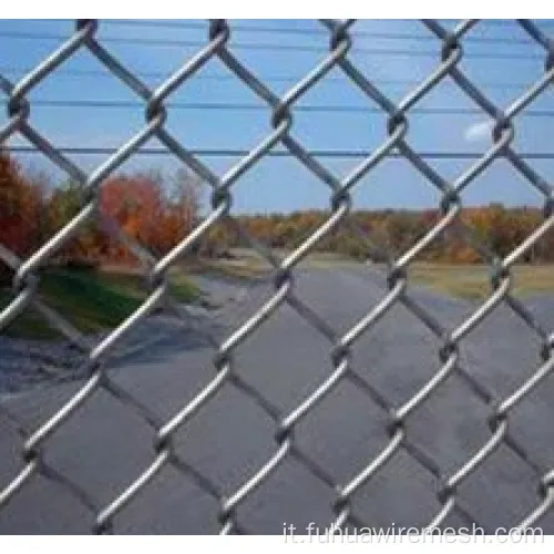 Fence a catena galvanizzata e rivestita in PVC a caldo